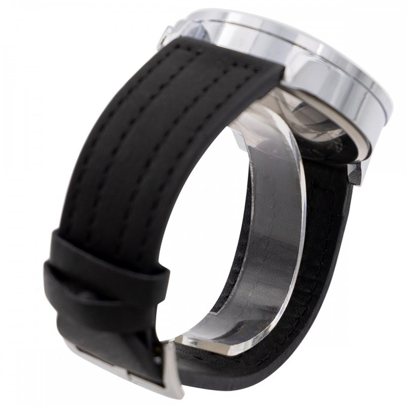 Montre Homme M. JOHN bracelet Cuir Noir