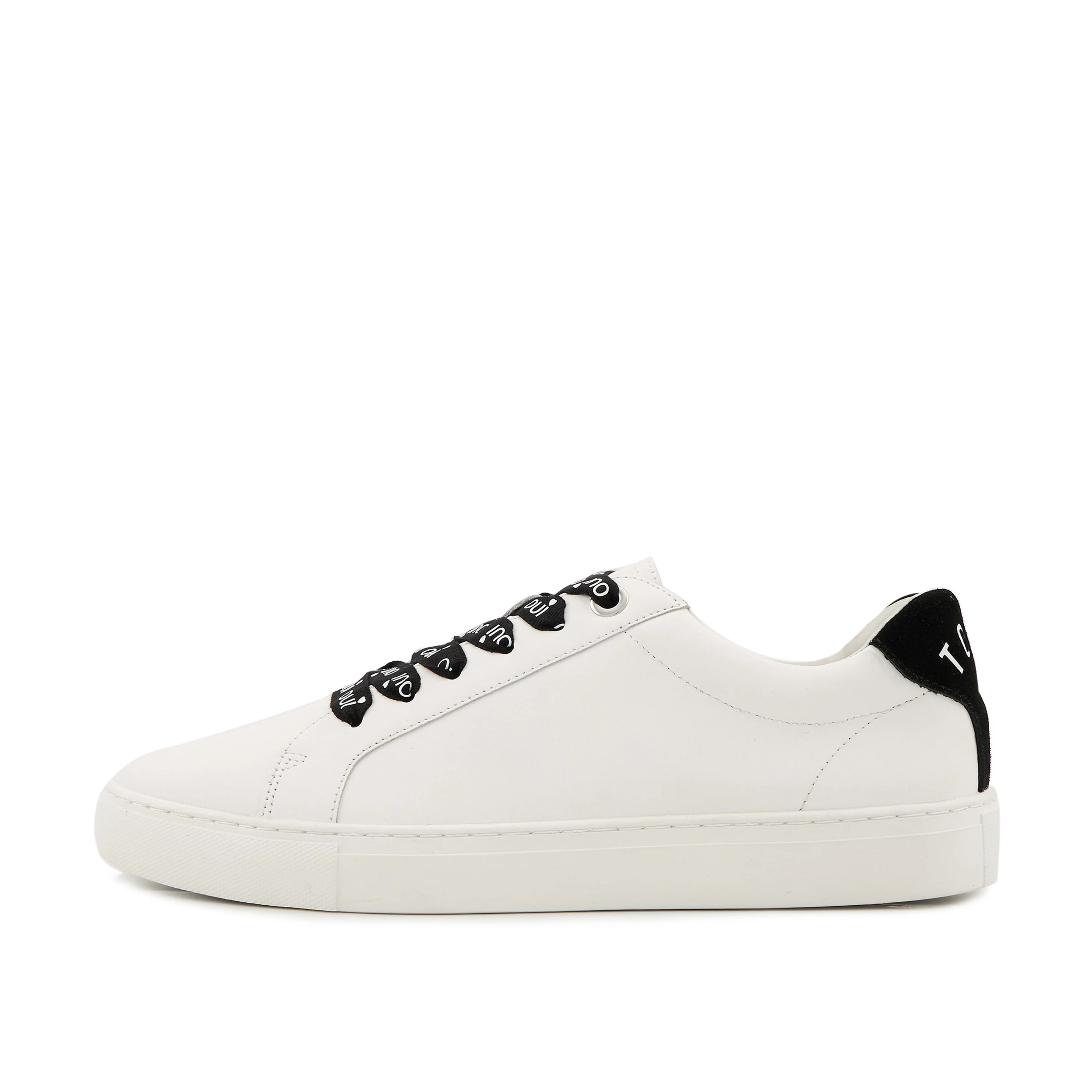 SIMONE HOMME TOUTE LA VIE - Sneakers en cuir | Blanc