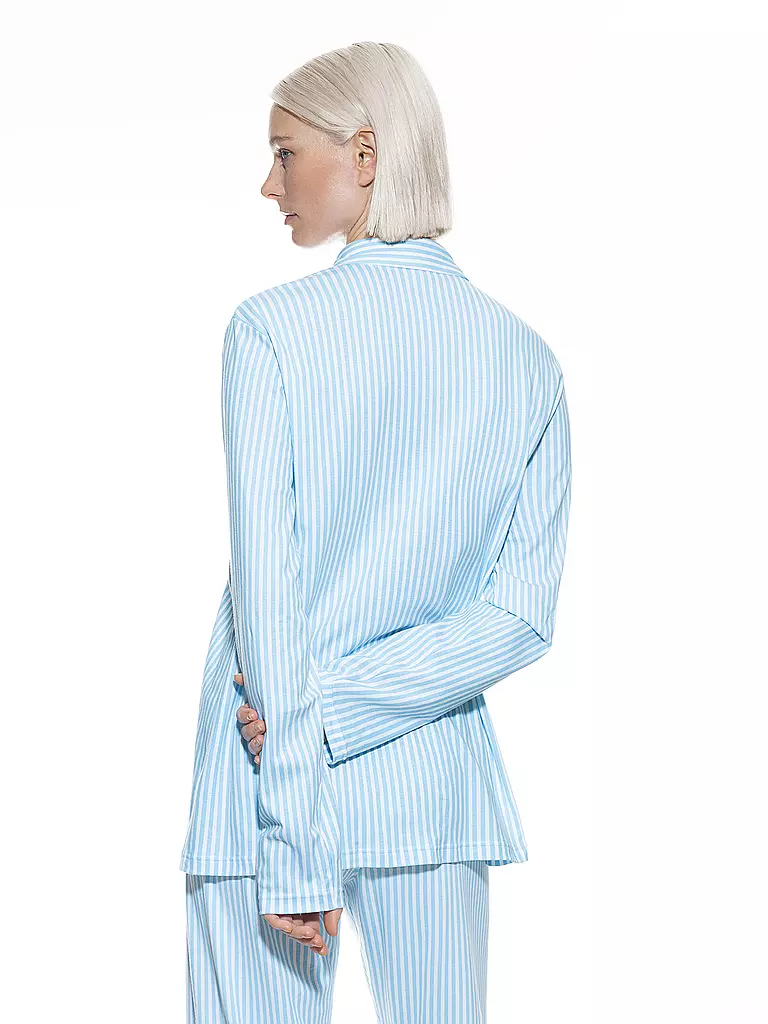 MEY Langarmshirt  hellblau