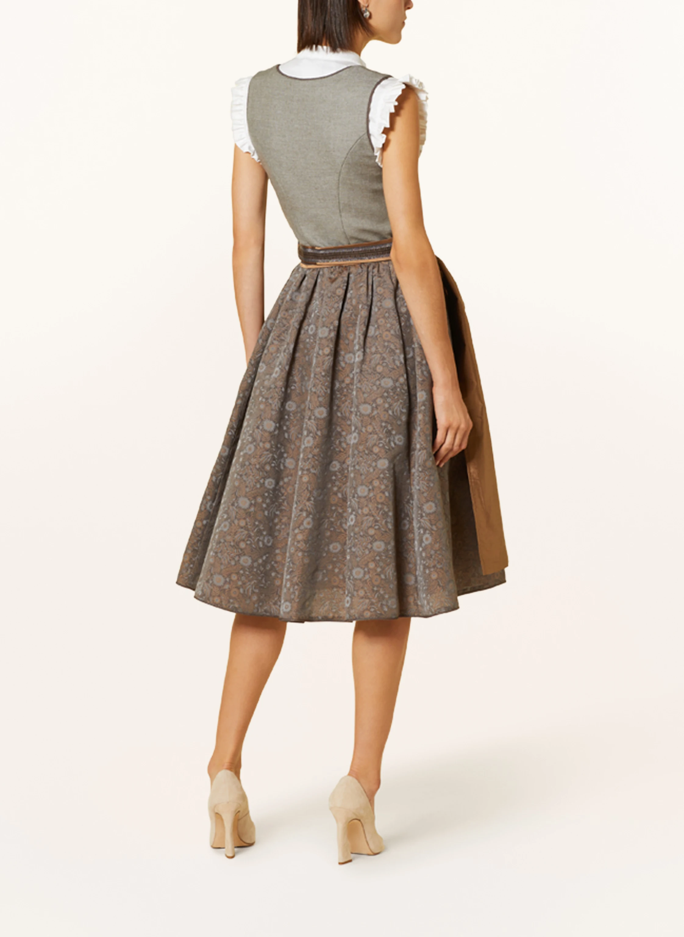 KINGA MATHE Dirndl ROYAN mit Leinen