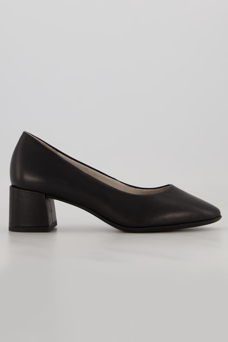 Tamaris Leder-Pumps, Wechselfußbett, Komfortweite