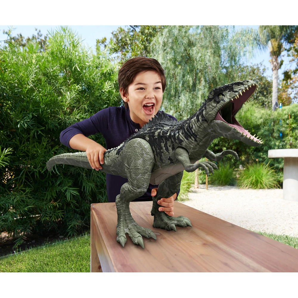 Jurassic World Dominion: Superkolossale Giganotosaurus-Dinosaurierfigur (35,5 cm)