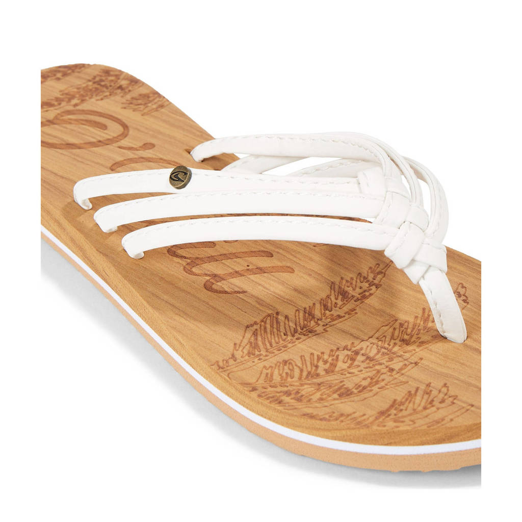 O'Neill Ditsy Sandalsteenslippers wit