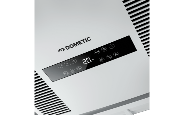 Dometic FreshJet FJX ADBD Luftverteilerbox mit elektrischem Bedienpanel & LED-Beleuchtung für Dachklimaanlage
