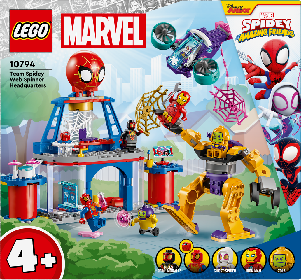 LEGO Marvel - Team Spideys netspinder-hovedkvarter (10794)