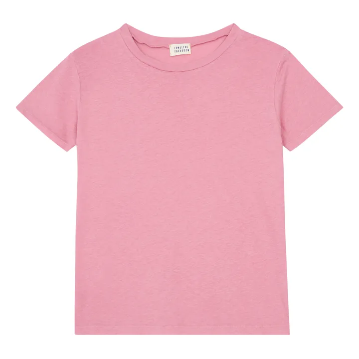 Longlivethequeen T-shirt Coton Bio | Rose