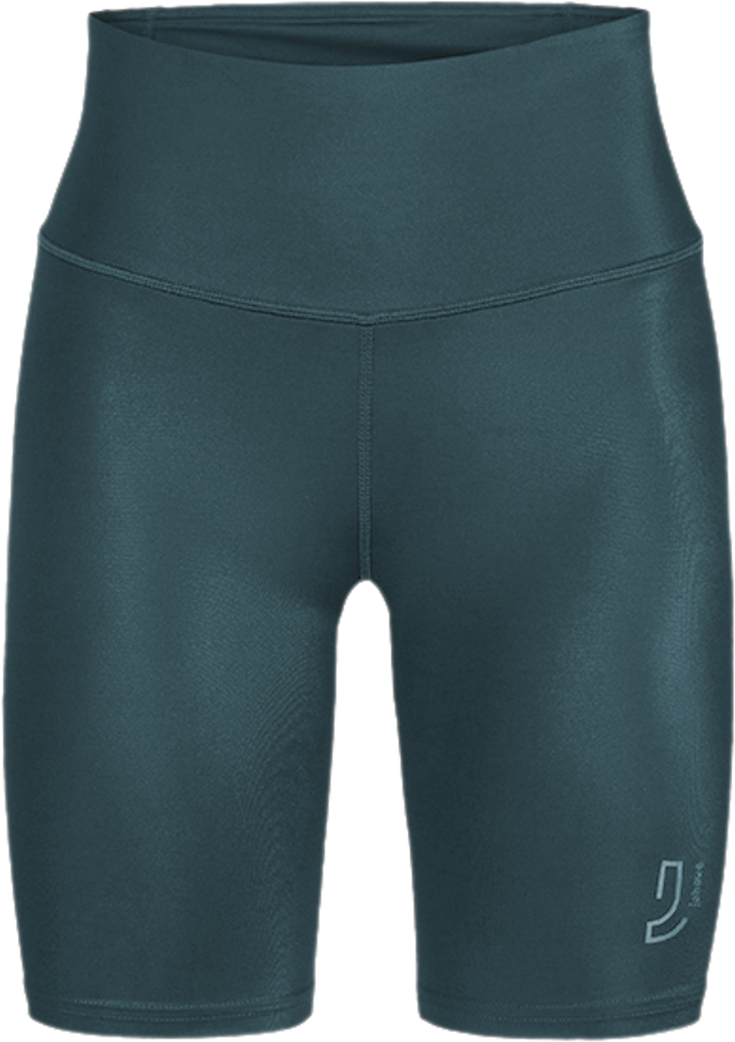 Shimmer Tights Bikelenght Dame Dark Seagreen
