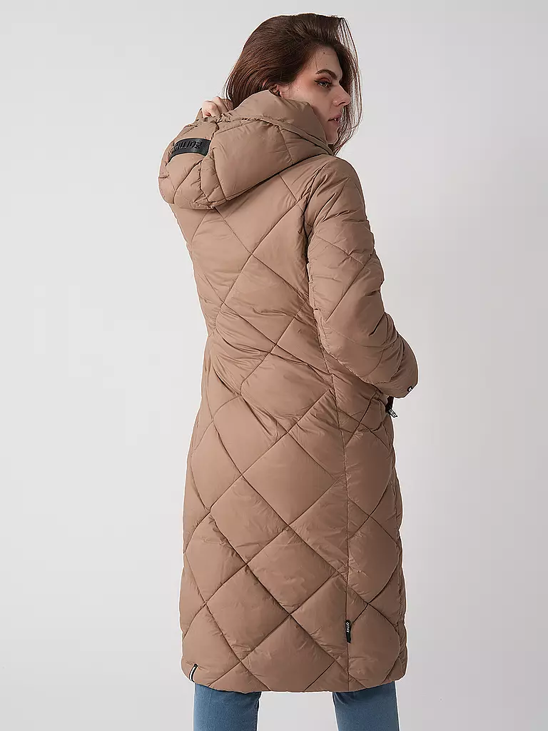 KHUJO Steppmantel SALIA camel