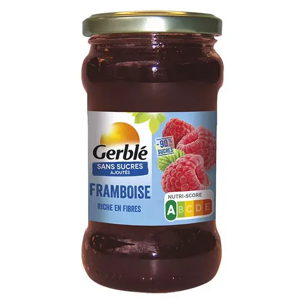 Geleia de framboesa Gerblé sem adição de açúcar, 320g