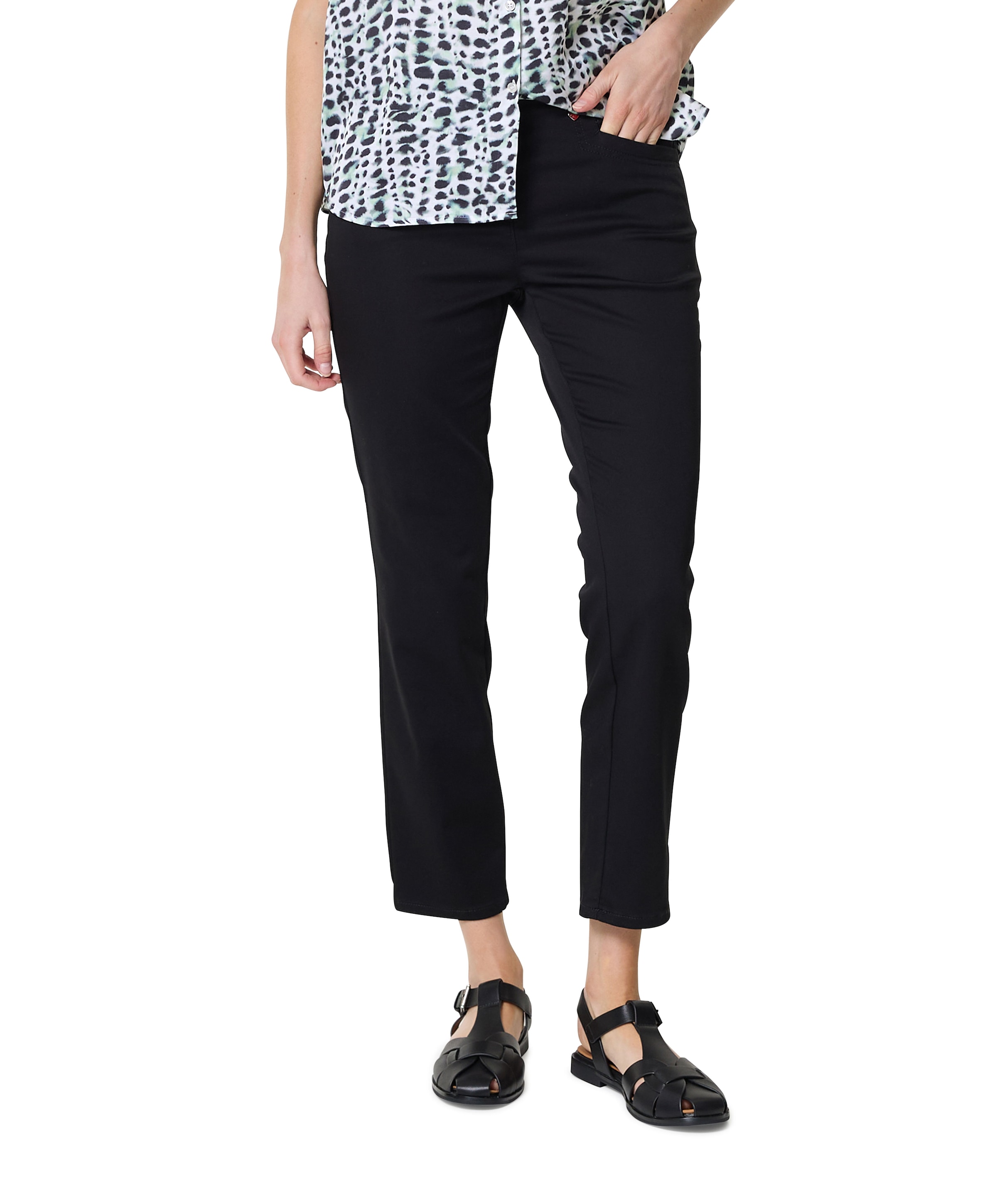 Relaxed by Toni Meine beste Freundin 7/8 dames broek zwart