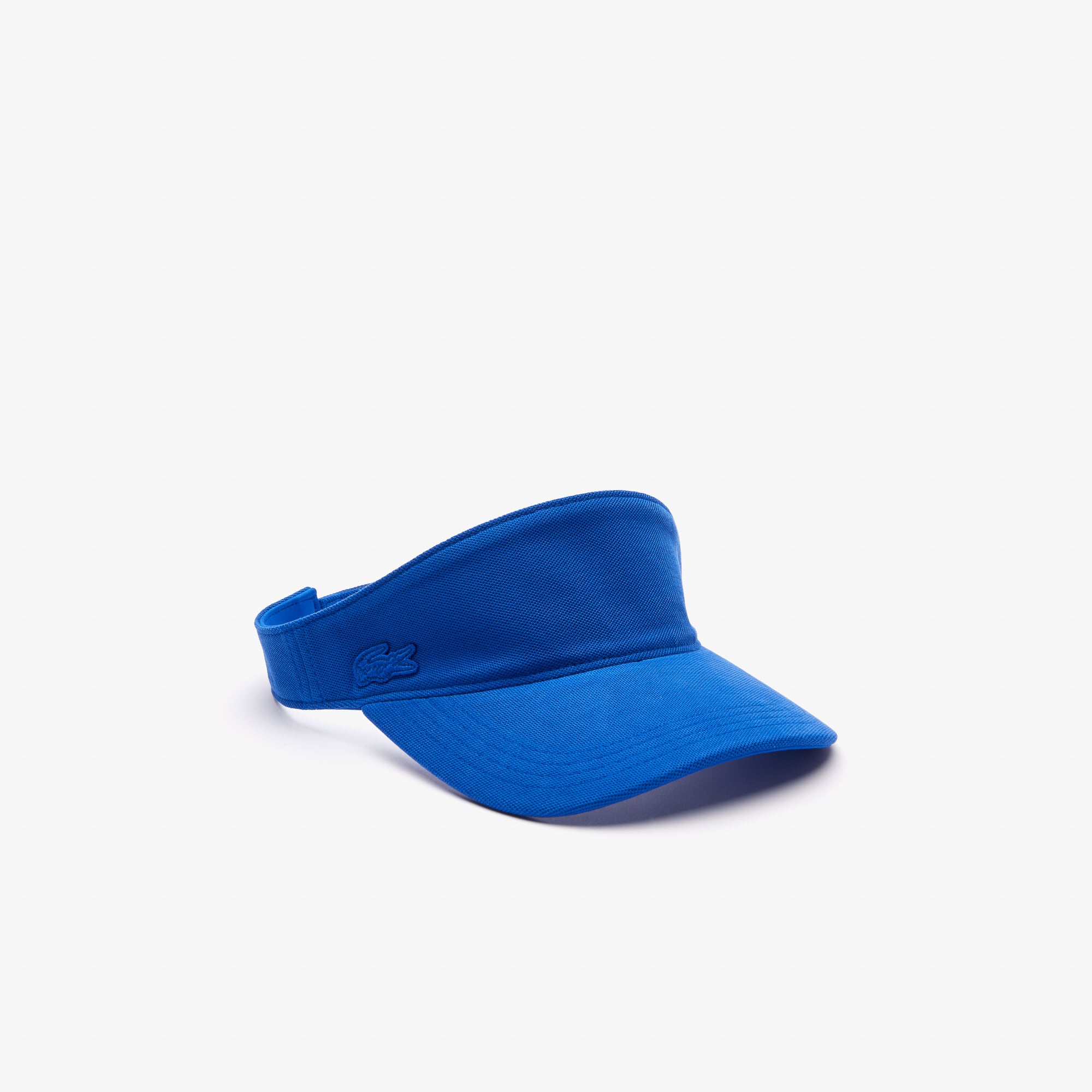 Visière femme Lacoste en piqué de coton Chapeaux & Casquettes - Bleu - Lacoste - Femme