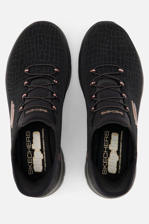 Skechers Slip-Ins Summits Instappers zwart