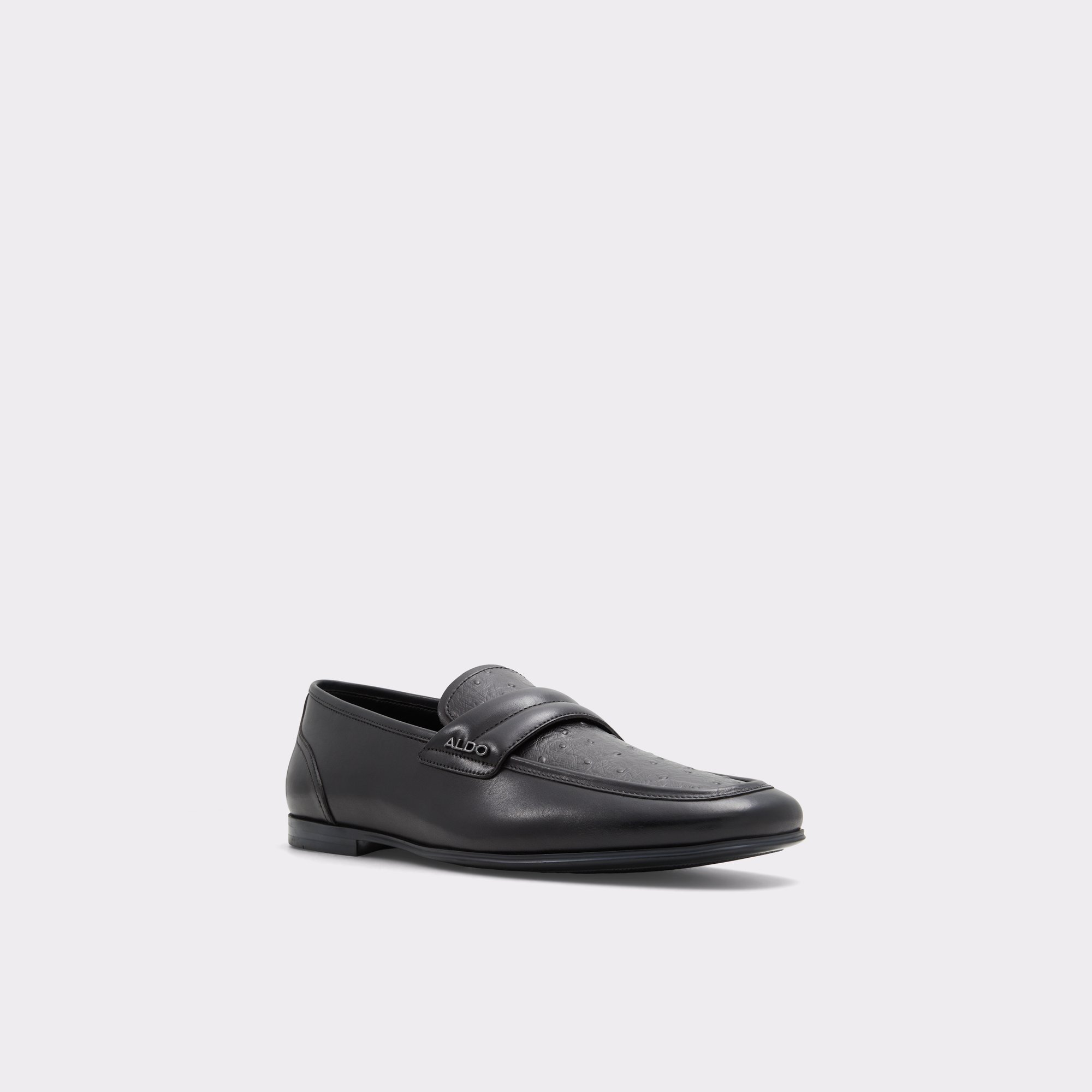 Platinum Black Men Dress Shoes