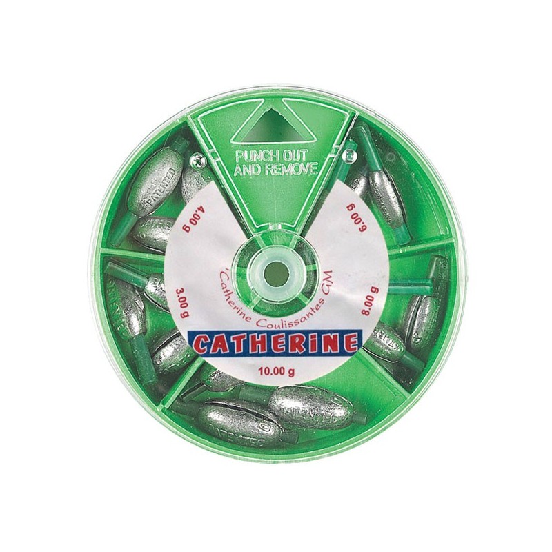 Boite Assortiment Plombs Catherine 5 Cases Gm