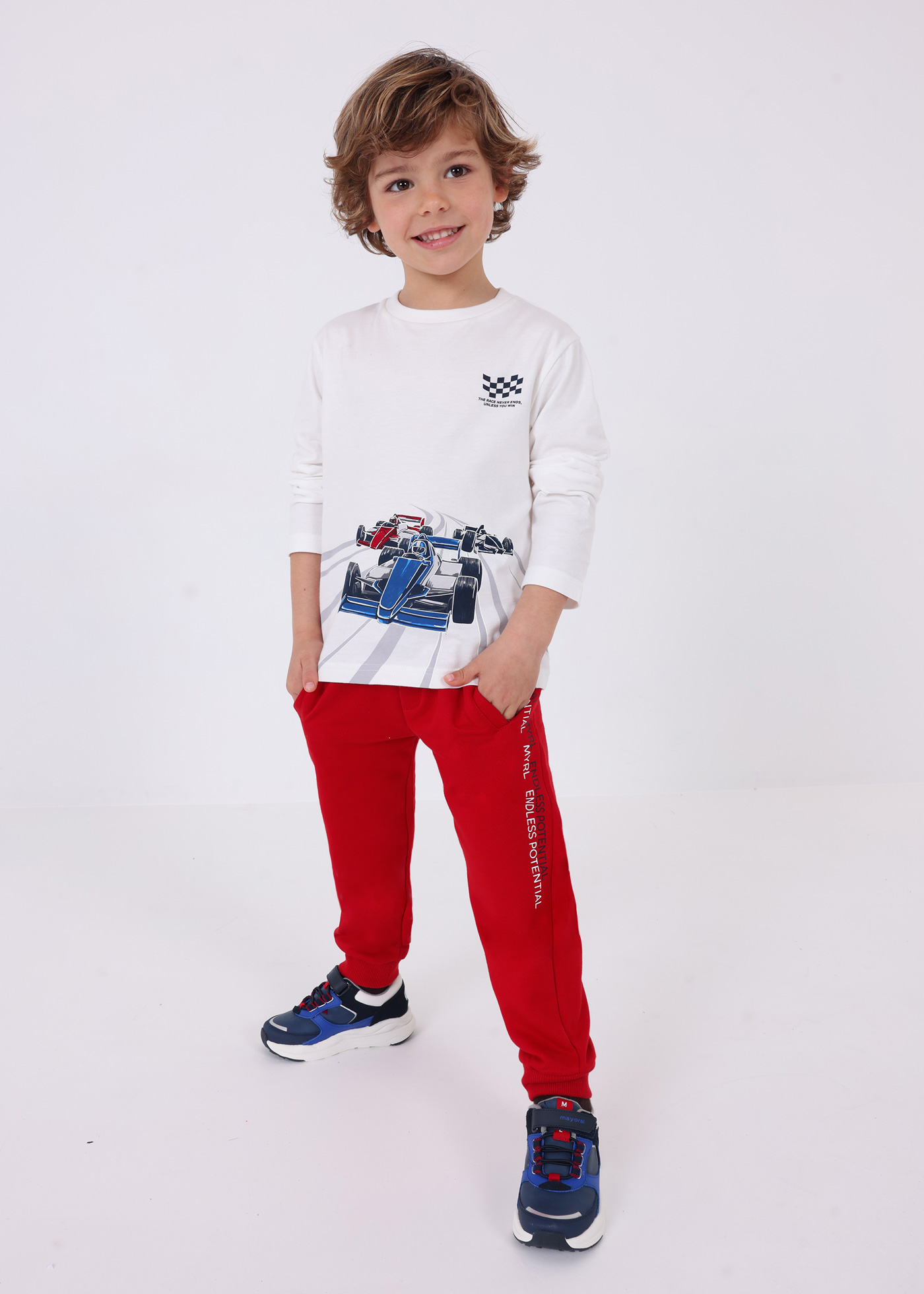 Camiseta interativa Better Cotton para meninos