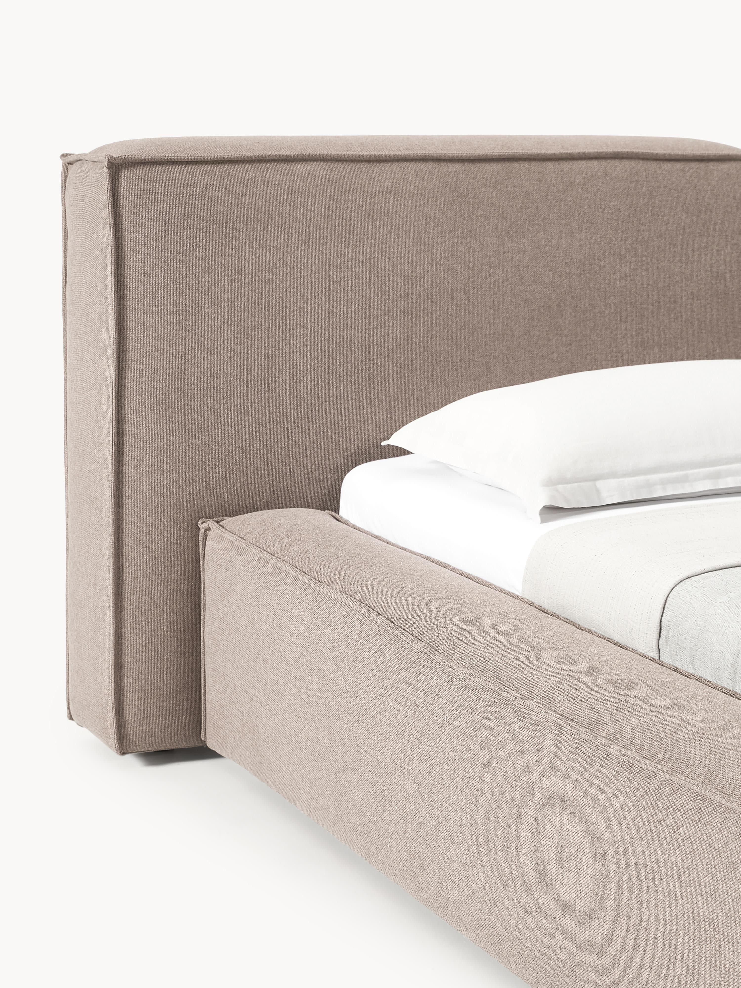 Gestoffeerd bed Lennon met opbergfunctie