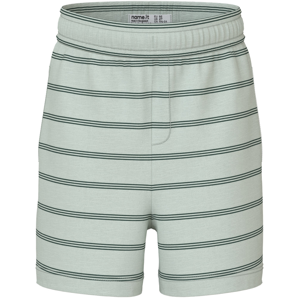 Køb Name It Pale Aqua Garden Topiary Nmmvoby Shorts