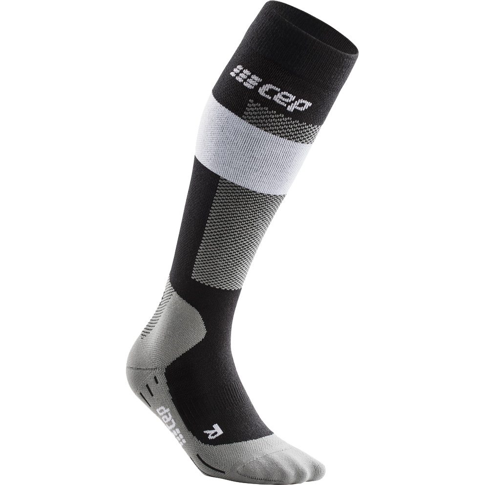 CEP Merino Compression Skisocken v2 Damen grau