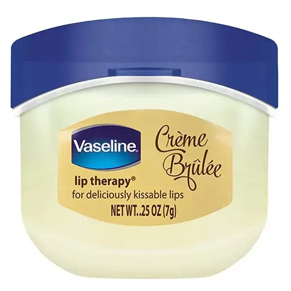 Vaselina - Bálsamo Labial Crème Brûlée em frasco de 7g