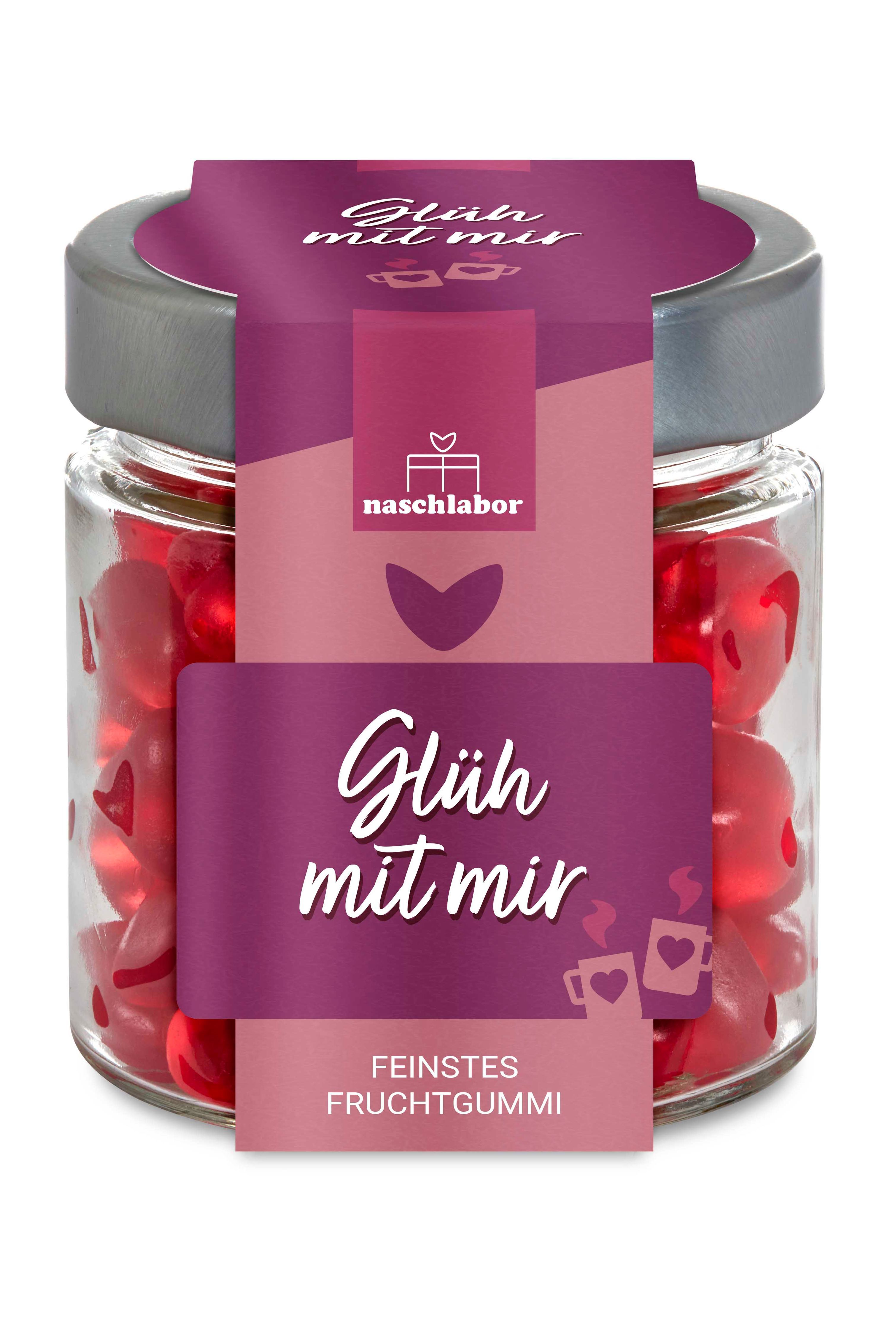 naschlabor Glüh mit mir im Geschenkglas