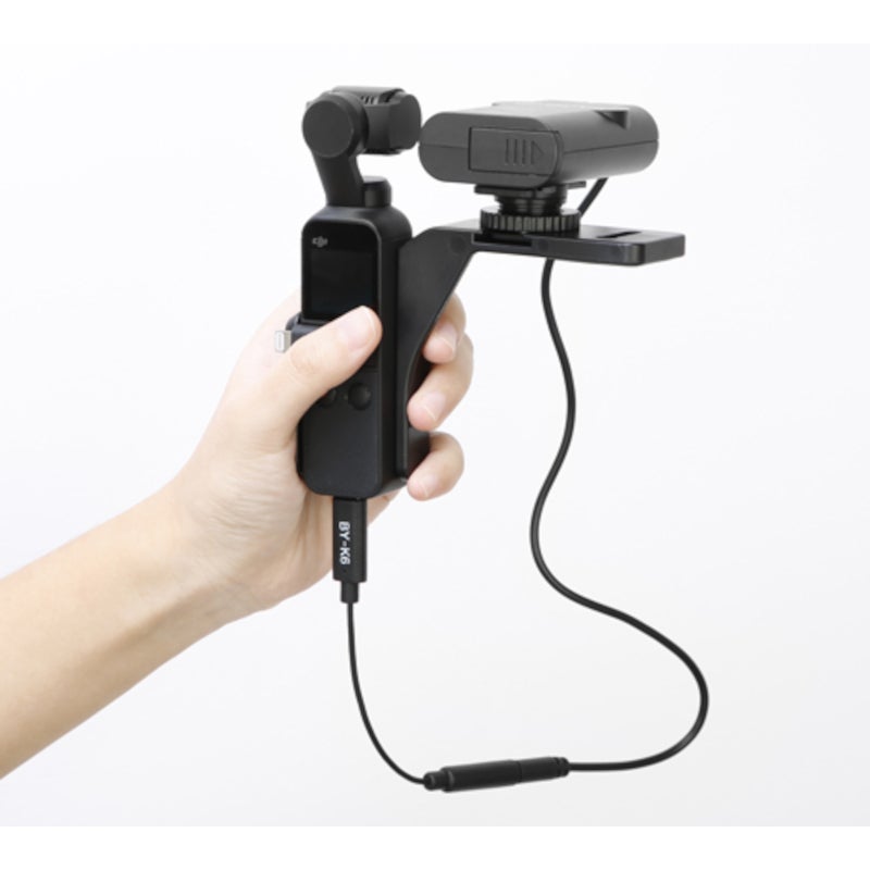 Boya BY-K6 3.5 mm TRS adapter voor DJI Osmo Pocket