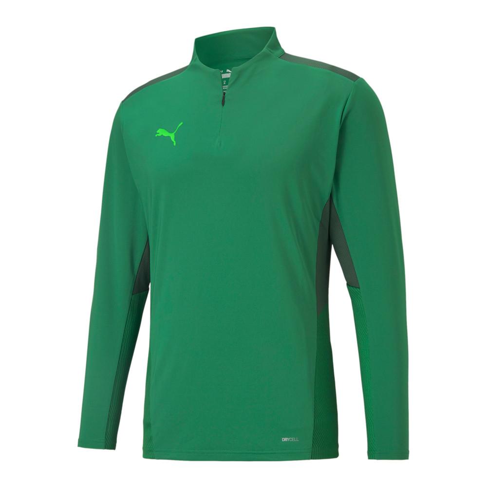 Puma Sweat 1/4 zip Vert Homme Puma Cup