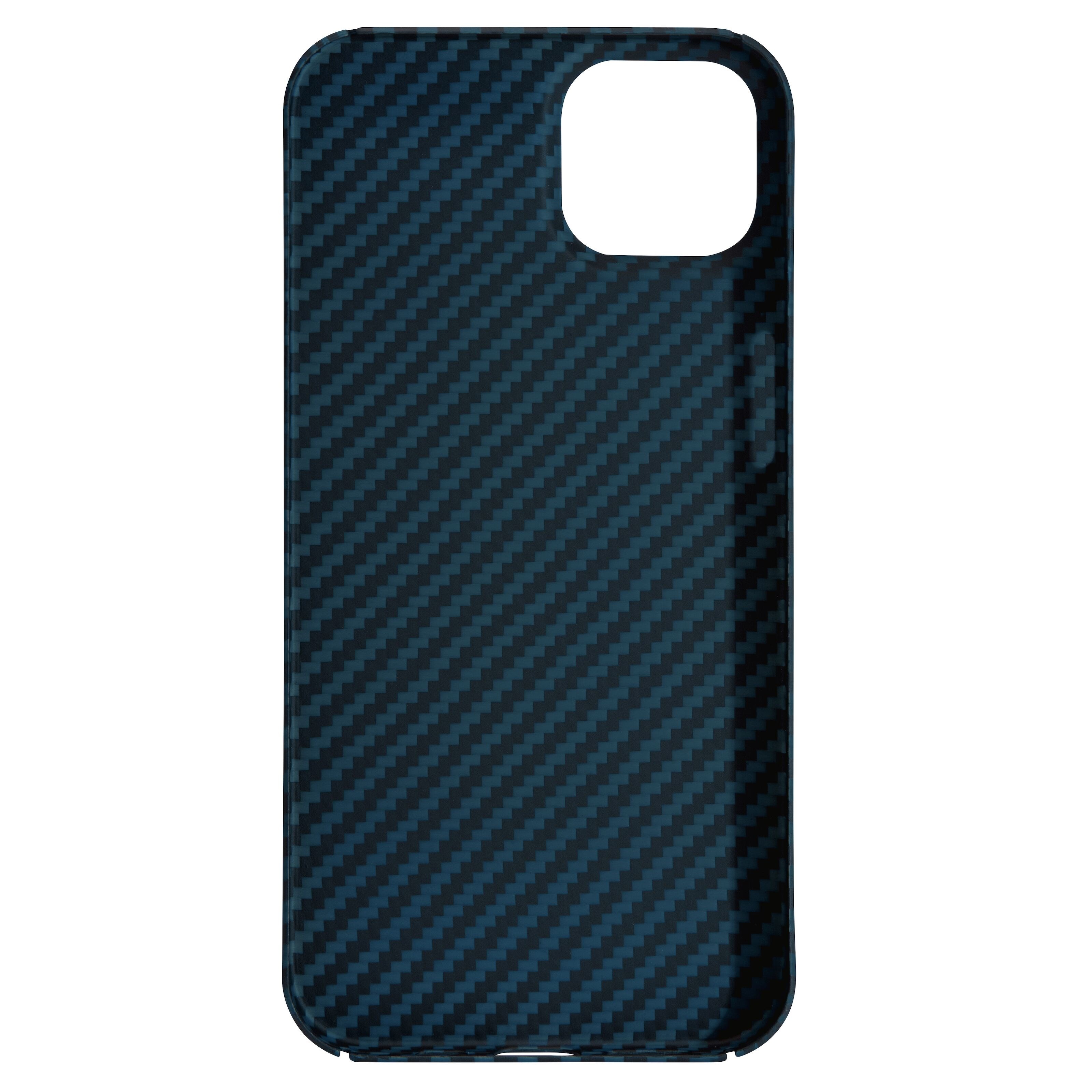 Linocell Premium Kevlar Robust deksel for iPhone 13 Blå