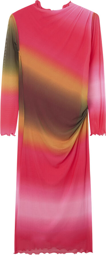 Mads Nørgaard - Copenhagen Stretch Mesh Fia Dress AOP Multi
