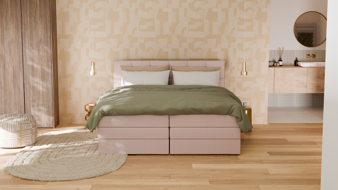 Opbergboxspring Jade - Bold touch pale