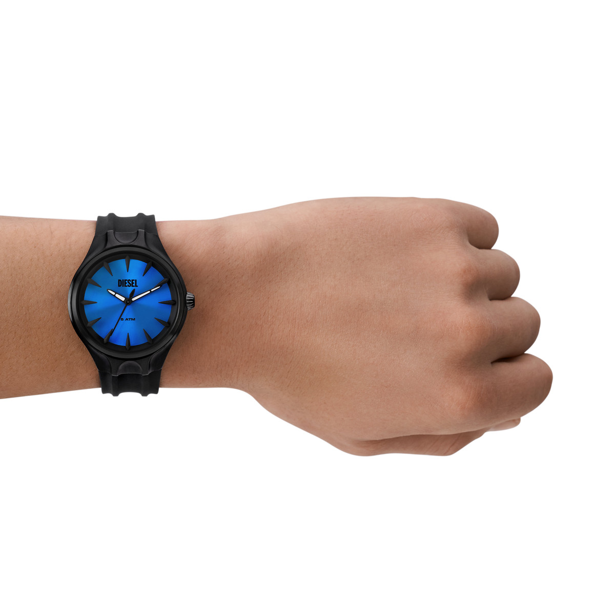 Montre DIESEL streamline homme bracelet silicone noir