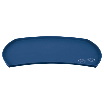 Trixie Napfunterlage Silik. 48x27cm blau