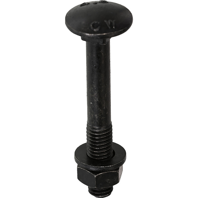 Slotbouten zwart M8x60mm