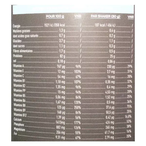 Eafit Milk & Egg 95 Micellaire Goût Chocolat 2.2kg