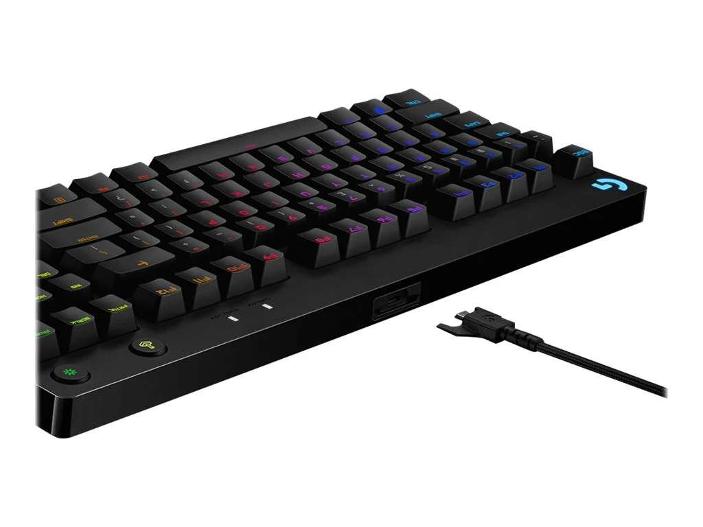 Logitech G PRO Mechanical Gaming Keyboard - BLACK - USB - NORDIC