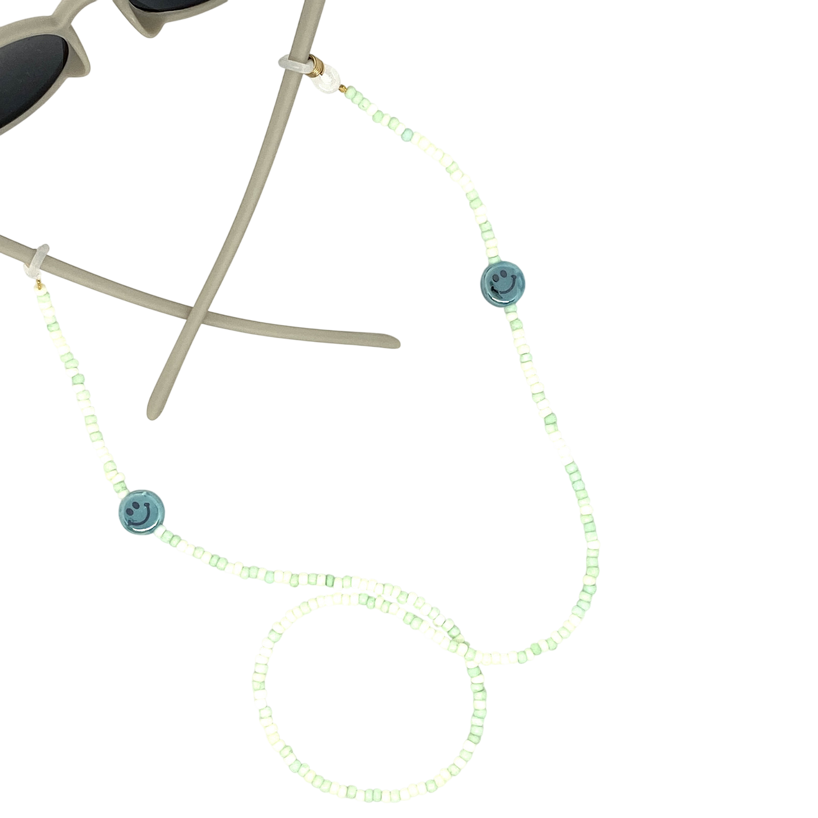 Brillenkette Kids Green Smile