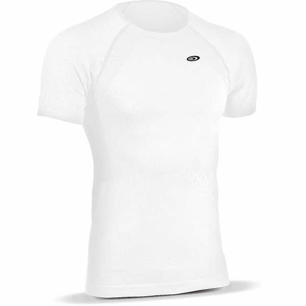T-shirt compression BV SPORT R-TECH EVO2 WHITE BLANC