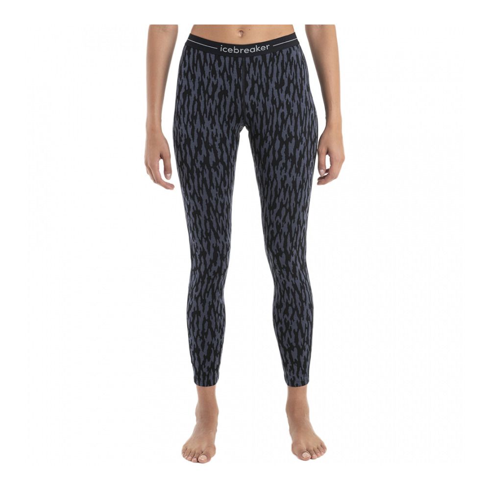Icebreaker 260 VERTEX GLACIAL FLOW - Sous-couche Femme graphite/black/j
