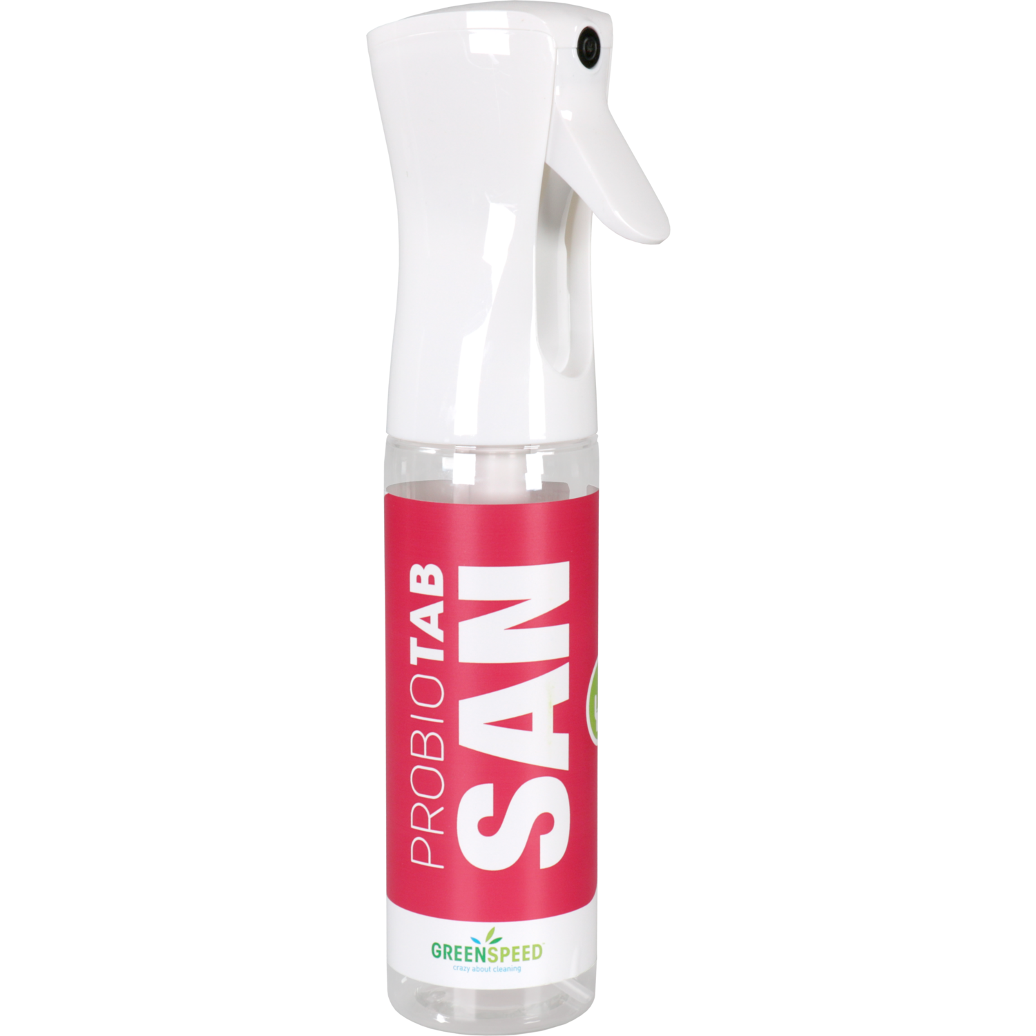 Greenspeed San tab spray flacon, 300ml, leeg