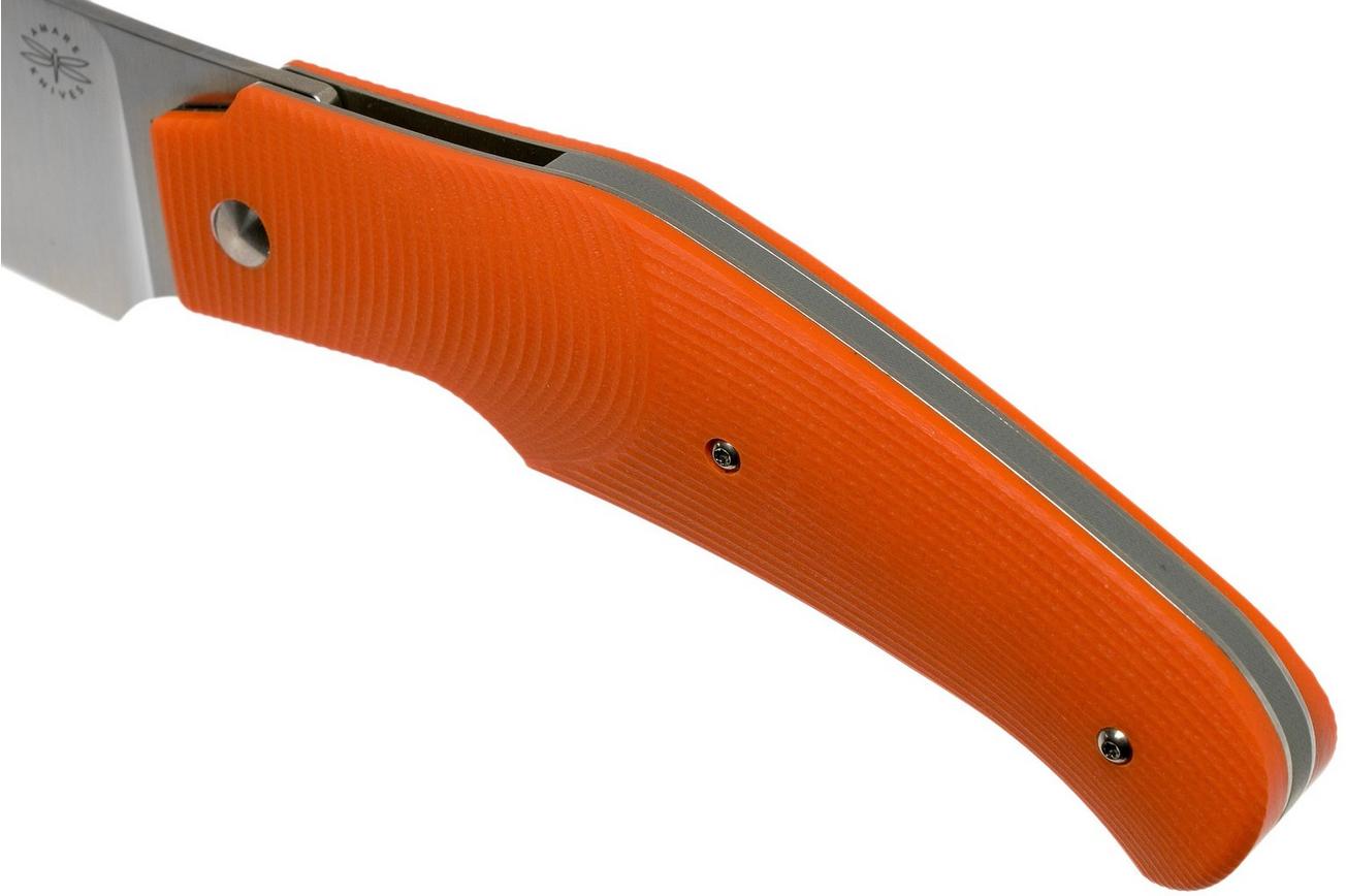 Amare Knives Folding Creator 202002 Orange zakmes, Tashi Bharucha design