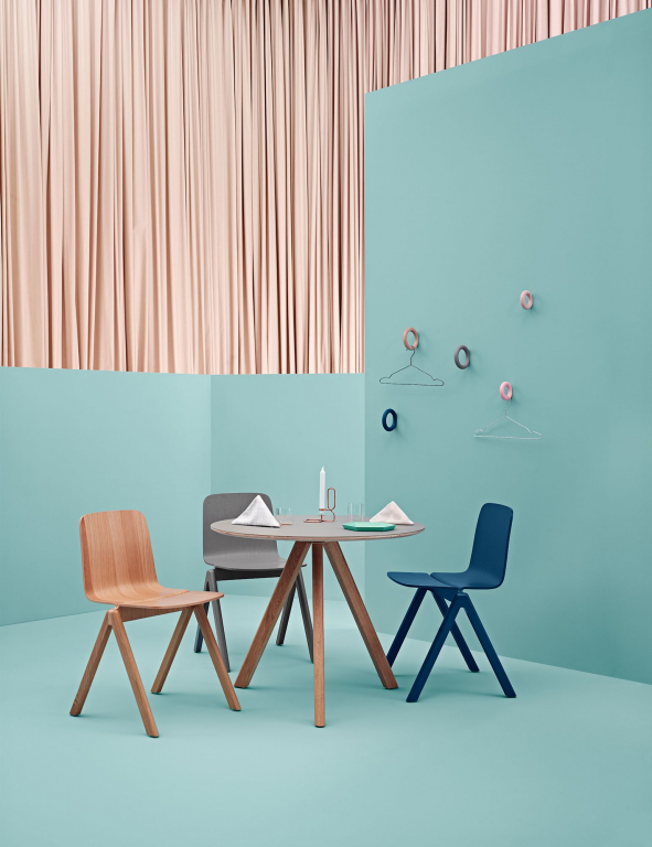 Hay Copenhague CPH20 tafel 120, gelakt eiken