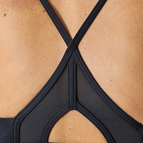 Brassière Femme 3 Stripes HC7863 Bleu Marine