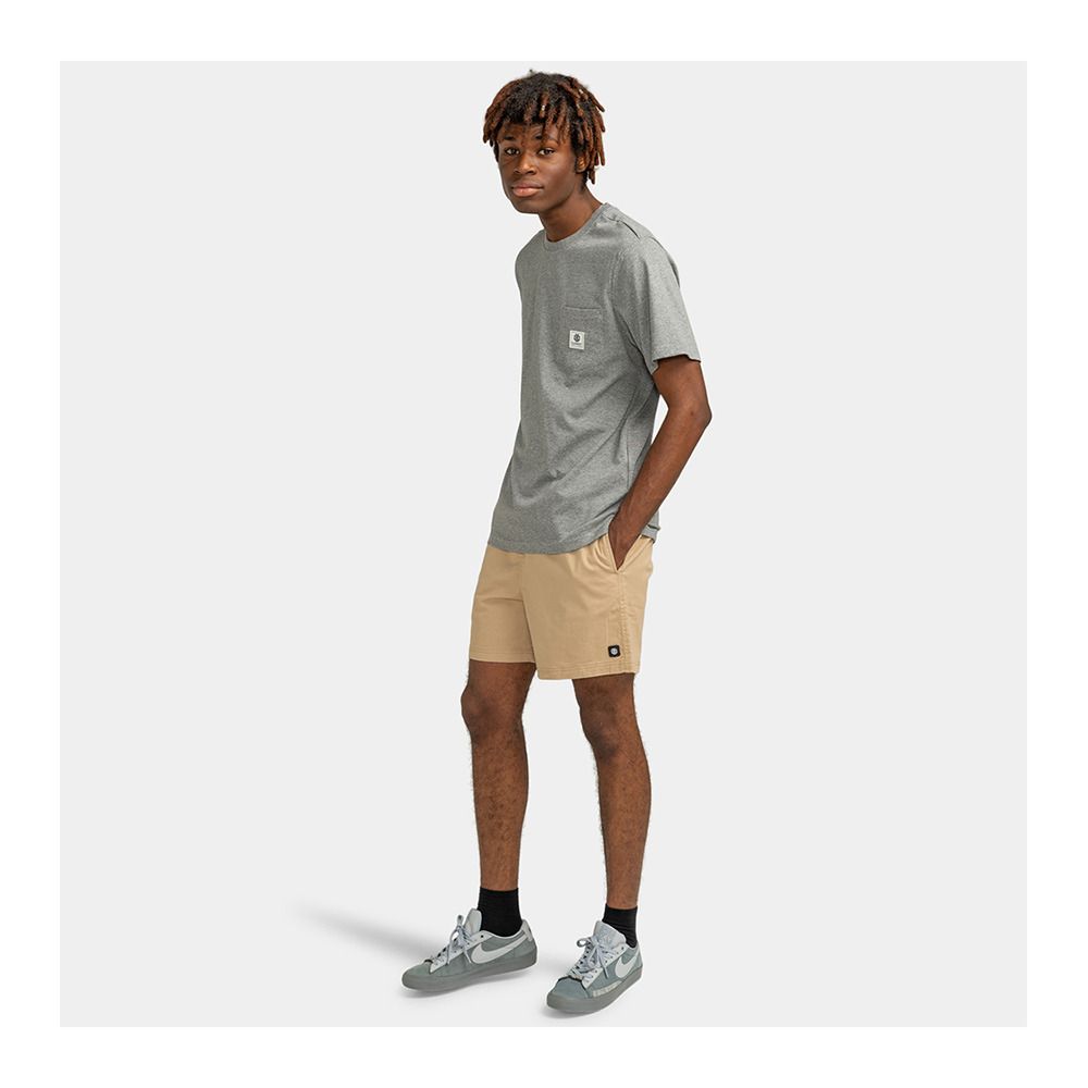 Element VALLEY TWILL - Short Homme oxford tan