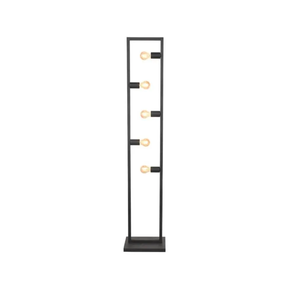 LABEL51 - Vloerlamp Quadrato 130cm - Zwart - Metaal