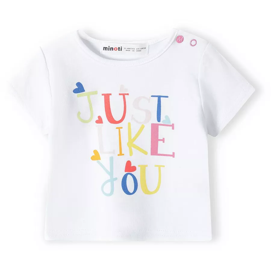 MINOTI 2er-Pack T-Shirts HellrosaWeiß