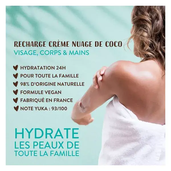 Refil de Creme Hidratante Lovea - Multiuso - Vegano - 200 ml