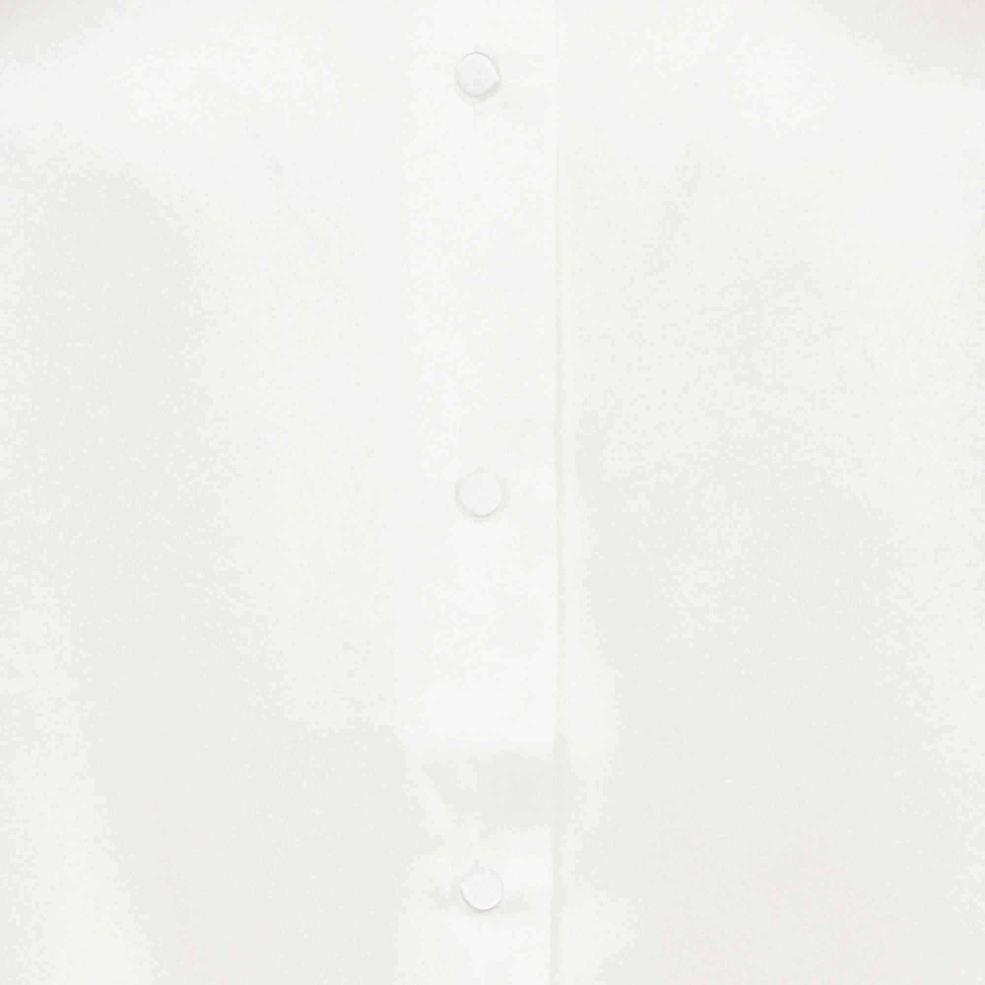 Chemise col classique en soie | Blanc