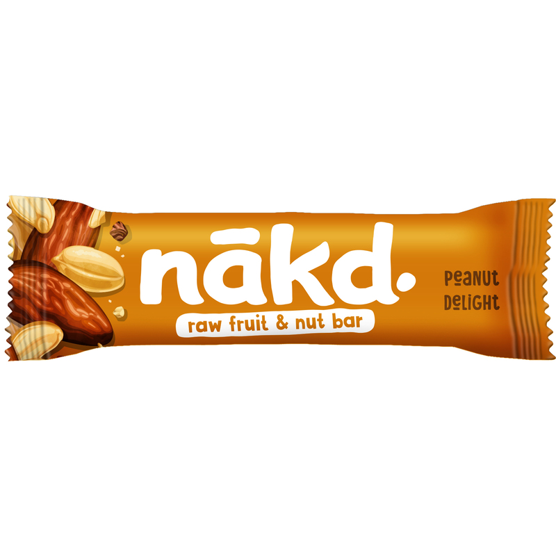 nakd Riegel Peanut Delight, 35 g, 18 Stück