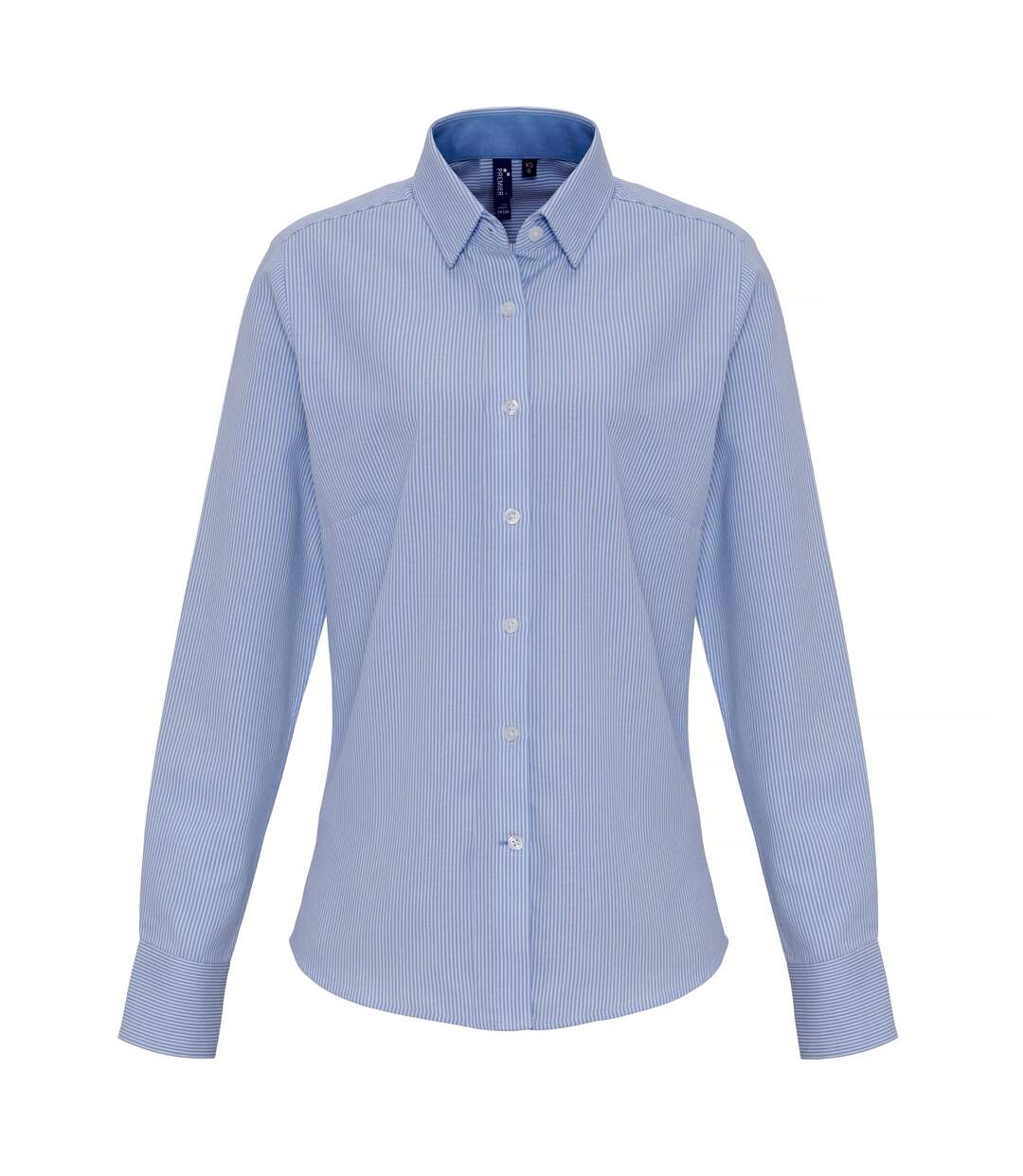 Premier - Blouse - Femme (Blanc / bleu clair) - UTRW6593