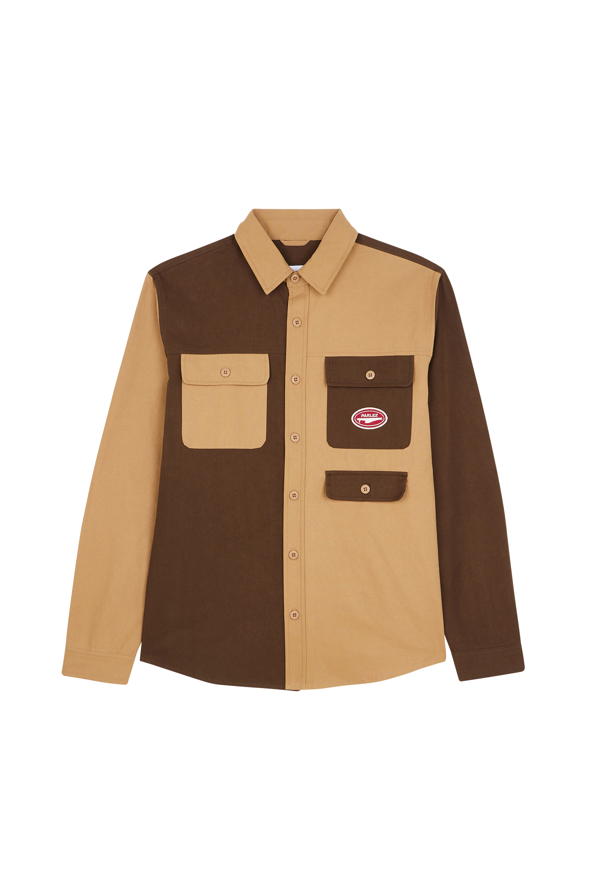 PARLEZ Chemise  Salters Shirt Sand Beige