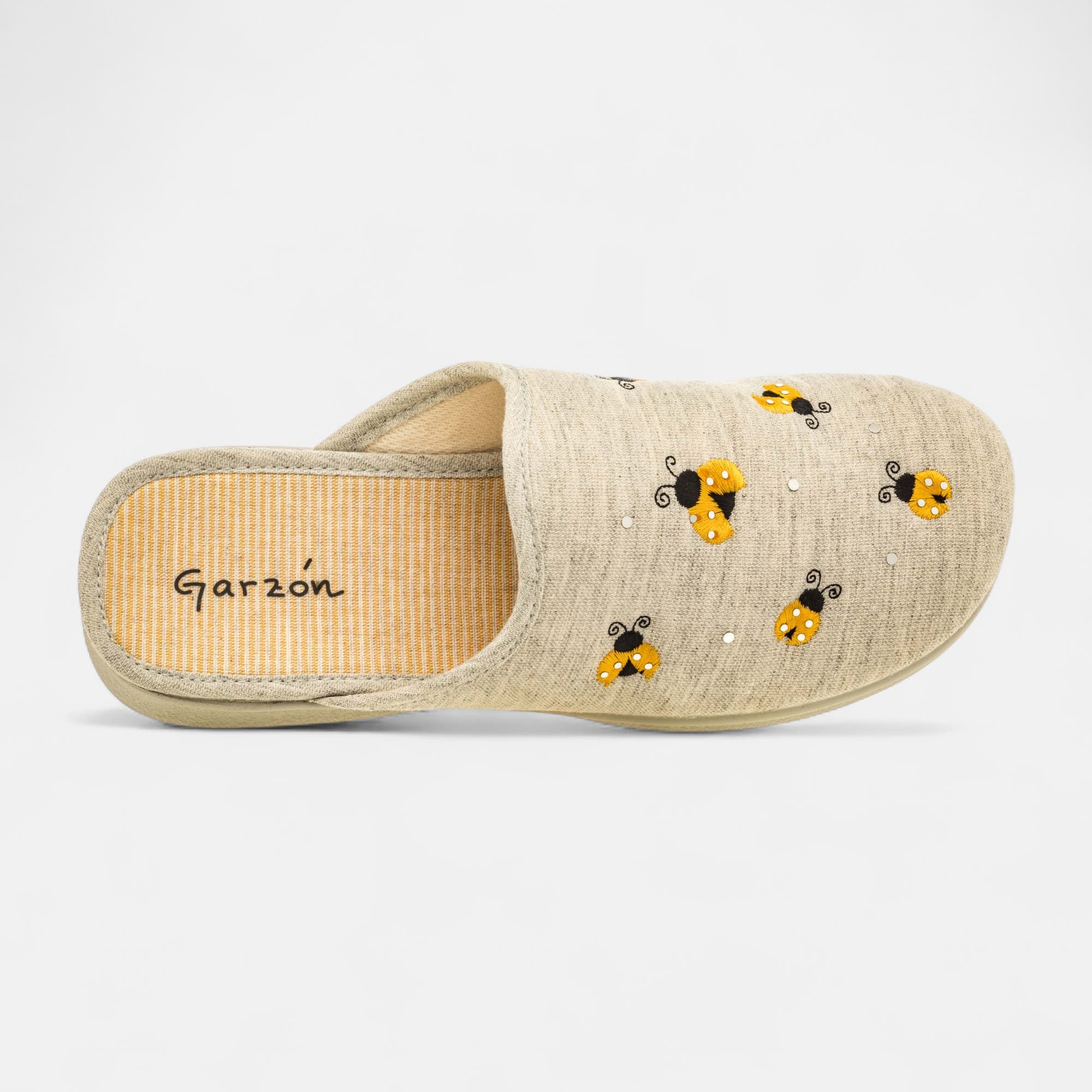 Pantoufles mules Femme gris
